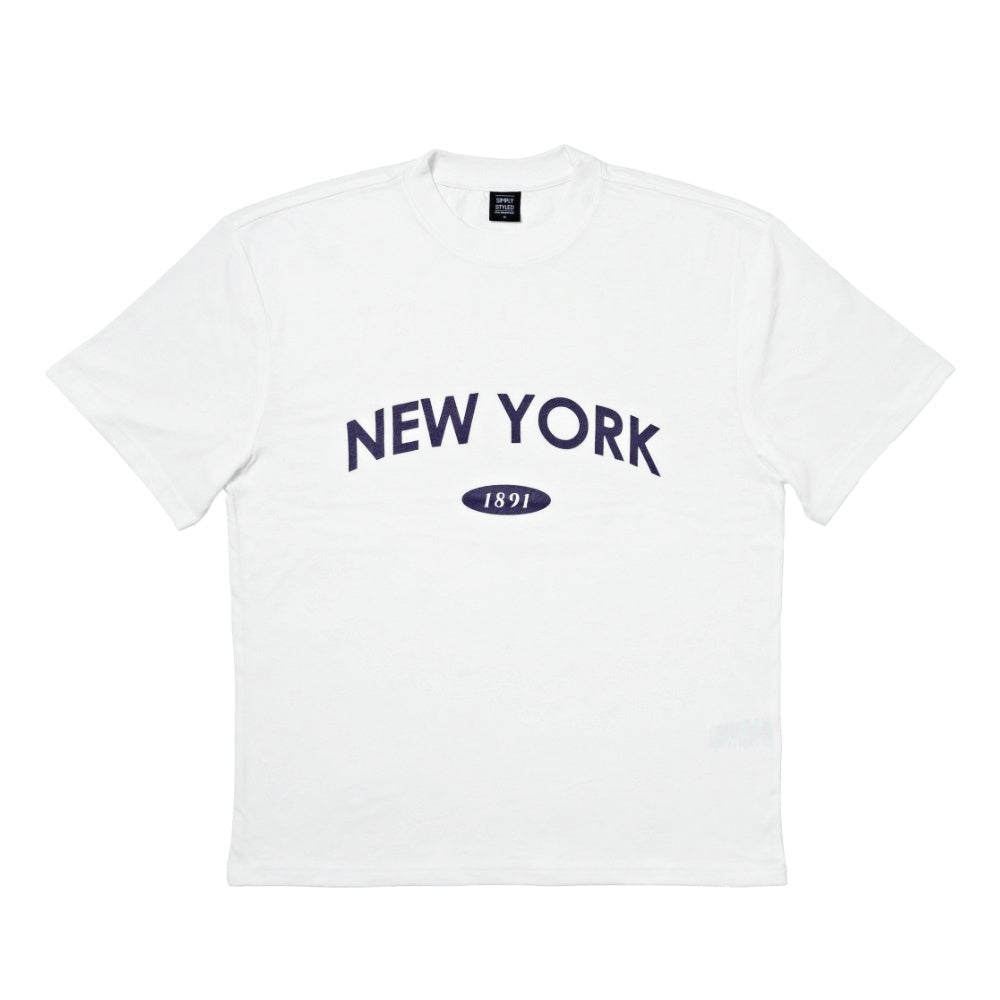 New York Print Oversized Unisex T-shirt